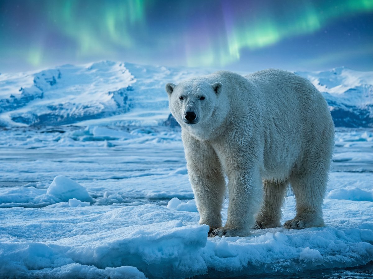 女团北极熊极光视频
